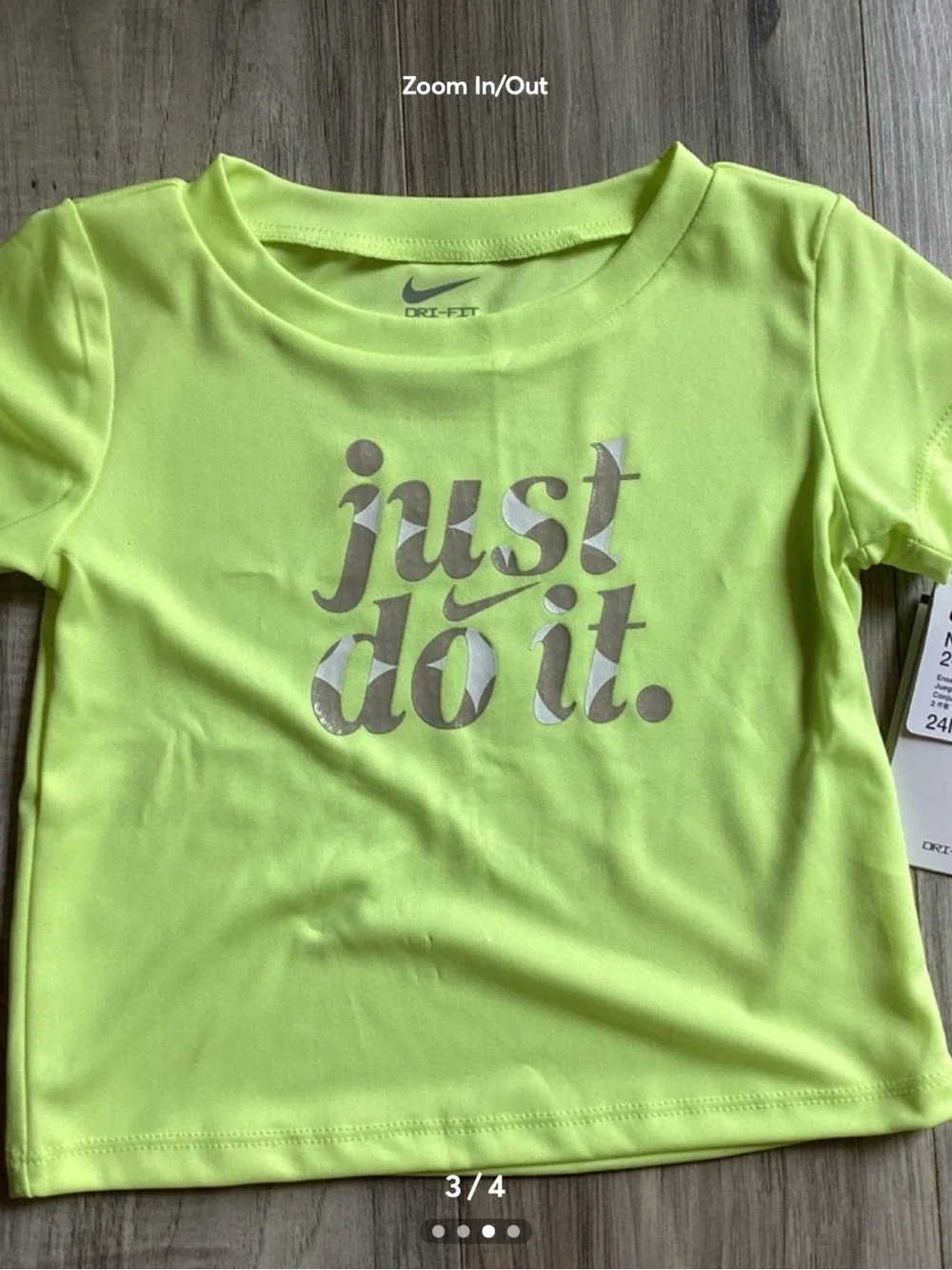 Nike DRIFIT shorts set girls size 24 months(NWT) ~FIRM, NO OFFERS~ - Picture 3 of 4